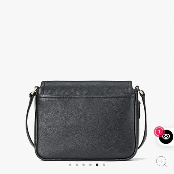 Kate Spade New York Run Around Large Flap Leather Crossbody Bag - Picture 3 of 10